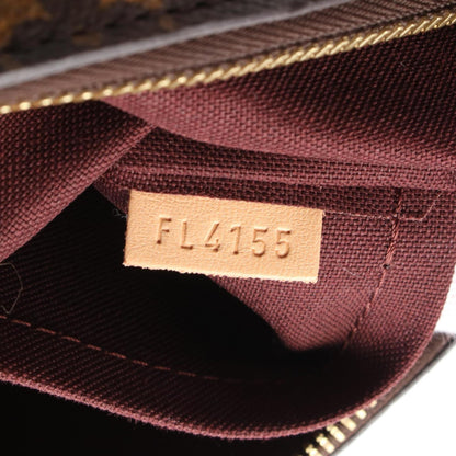 Louis Vuitton Coated Canvas Brown Handbags