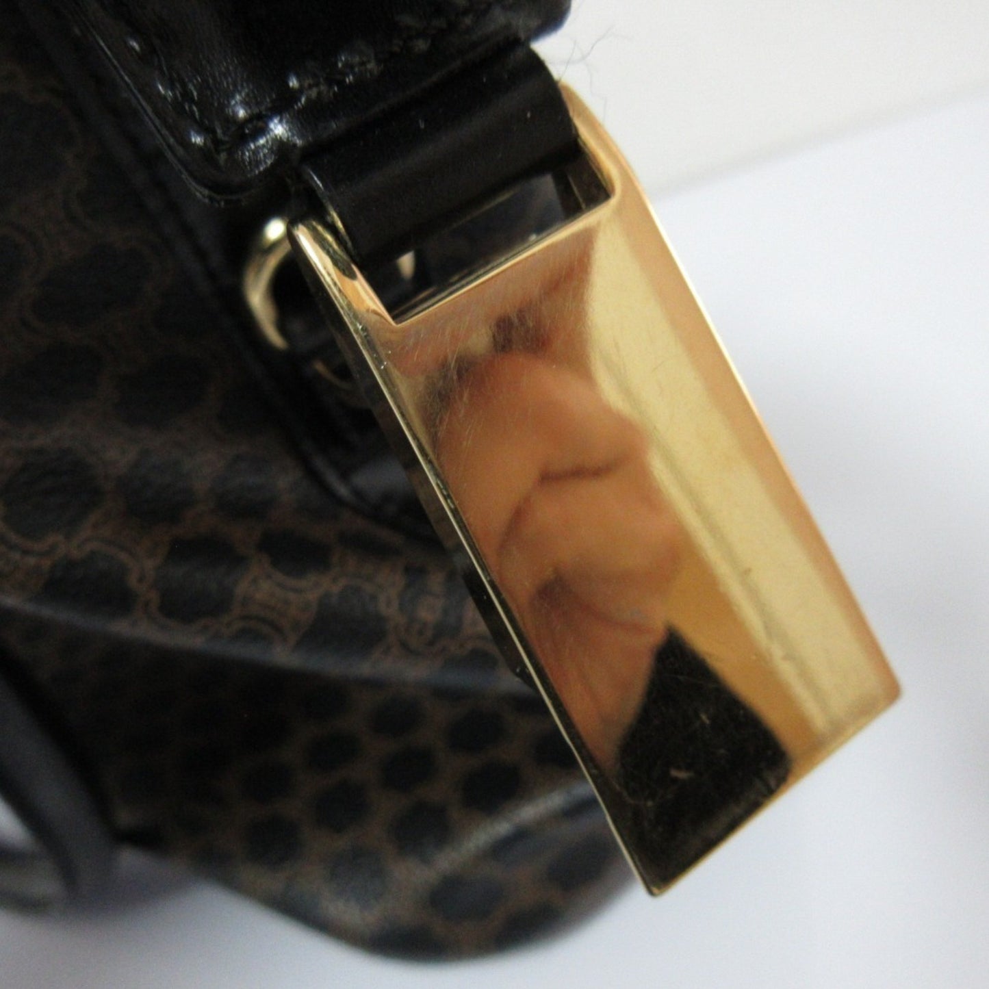 Celine Pvc Black Handbags