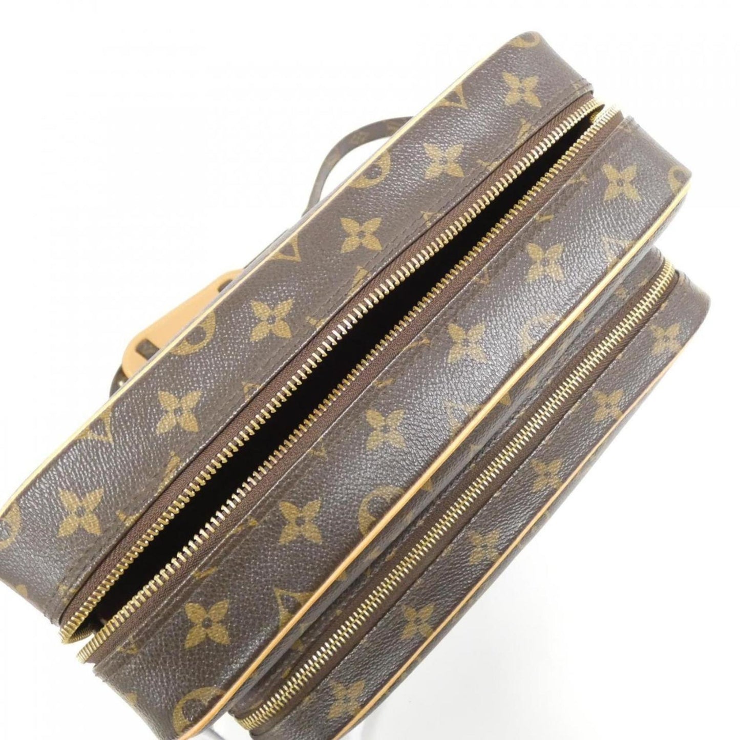 Louis Vuitton Coated Canvas Brown Shoulder Bags