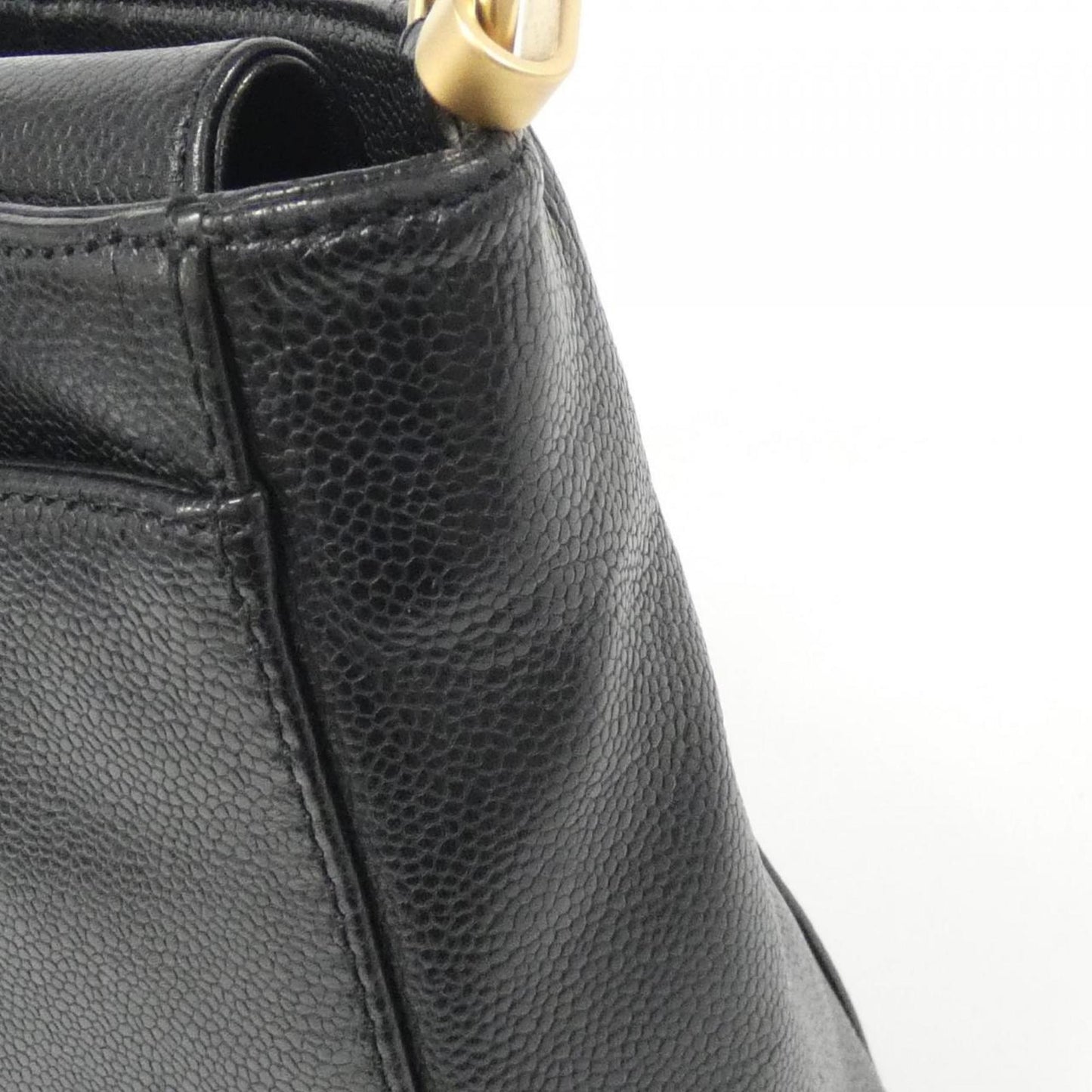 Chanel Calfskin Black Handbags