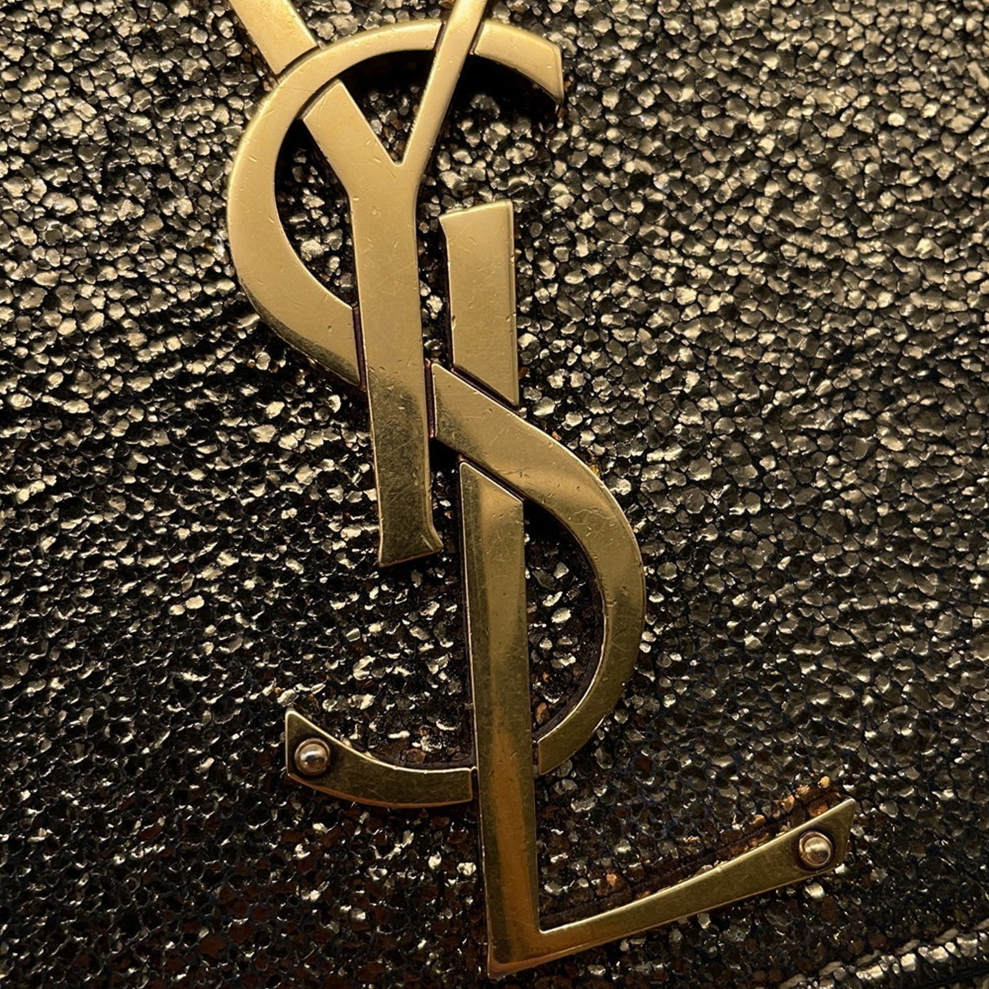 Saint Laurent Others Gold Shoulder Bags