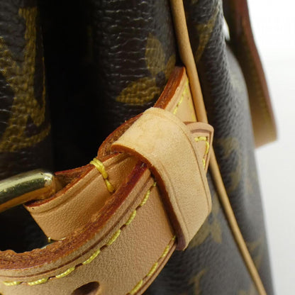 Louis Vuitton Coated Canvas Brown Handbags