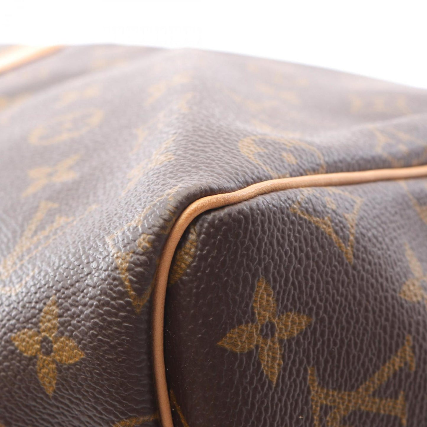 Louis Vuitton Coated Canvas Brown Travel Bags