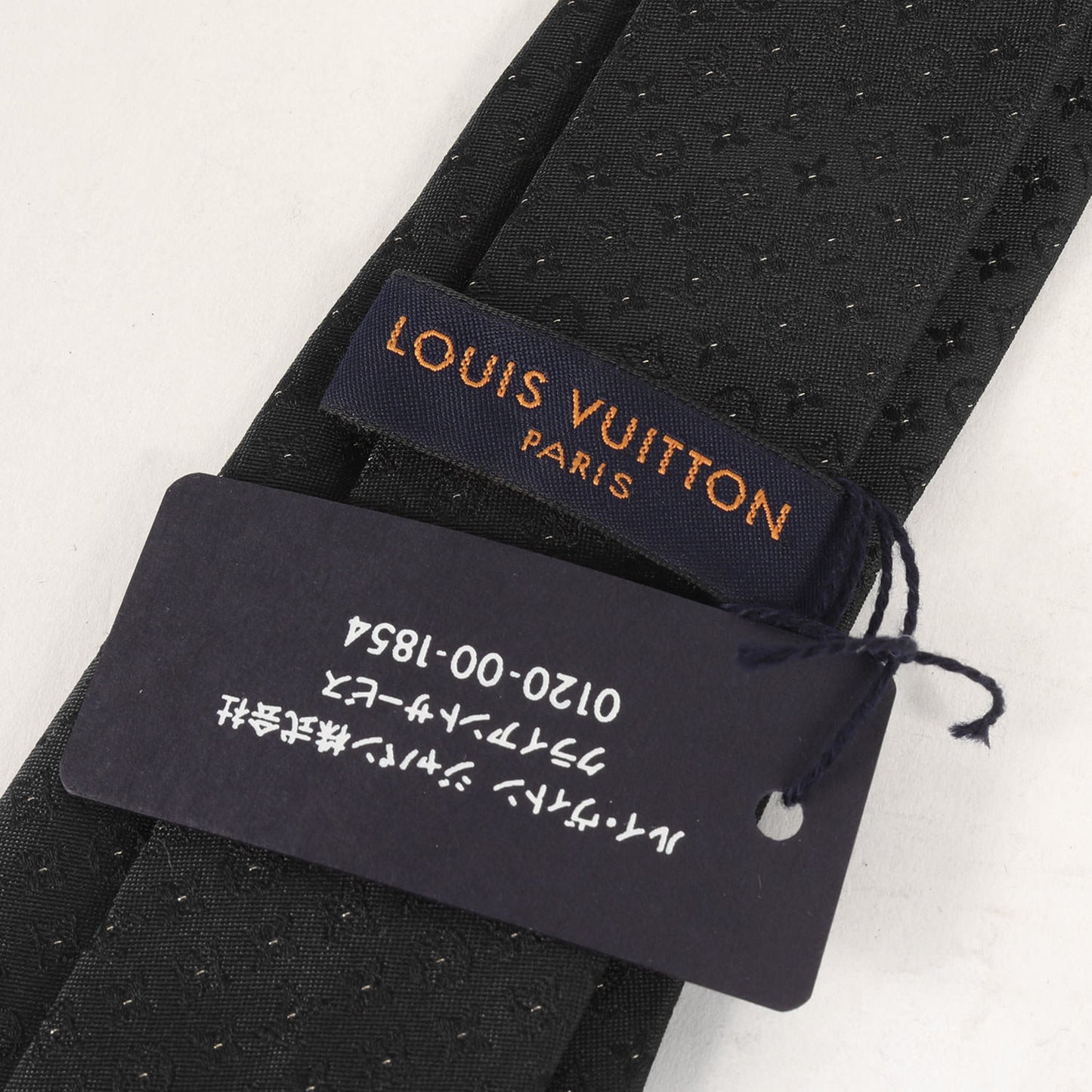 Louis Vuitton Silk Black Ties