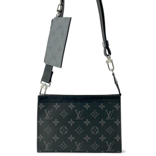Louis Vuitton Monogram Canvas Black Shoulder Bags