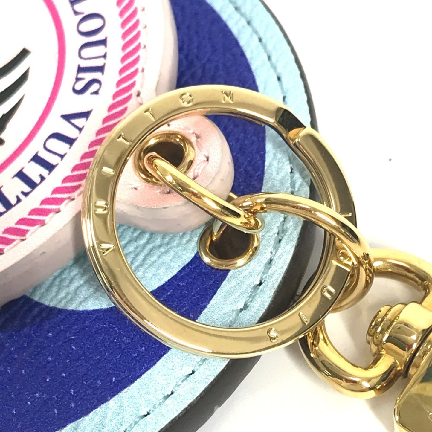 Louis Vuitton Monogram Canvas Blue Key Rings