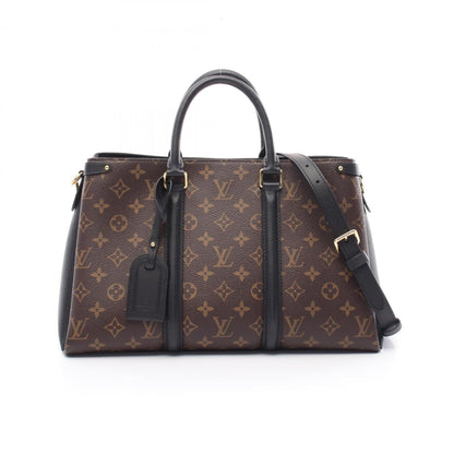 Louis Vuitton Coated Canvas Black Handbags