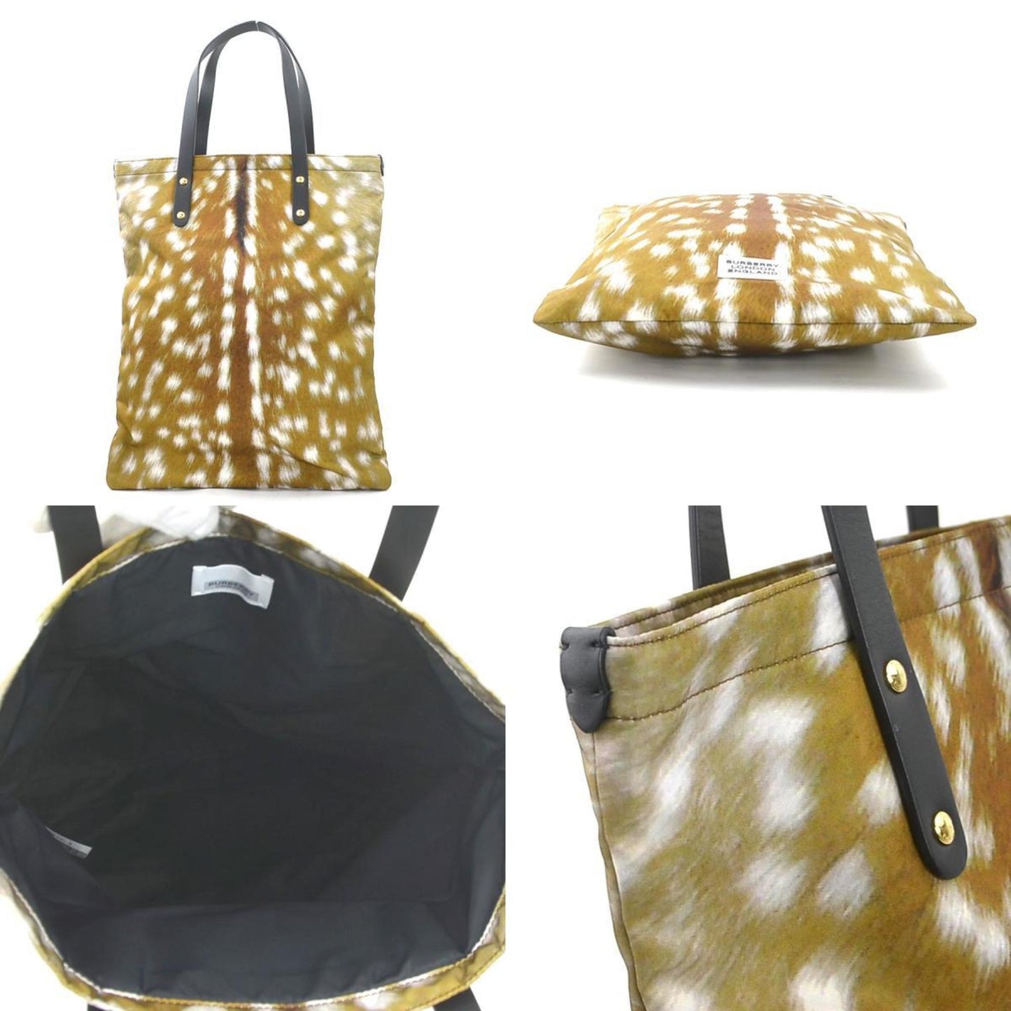 Burberry Nylon Black Handbags