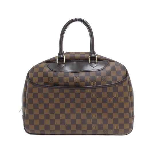 Louis Vuitton Coated Canvas Brown Handbags