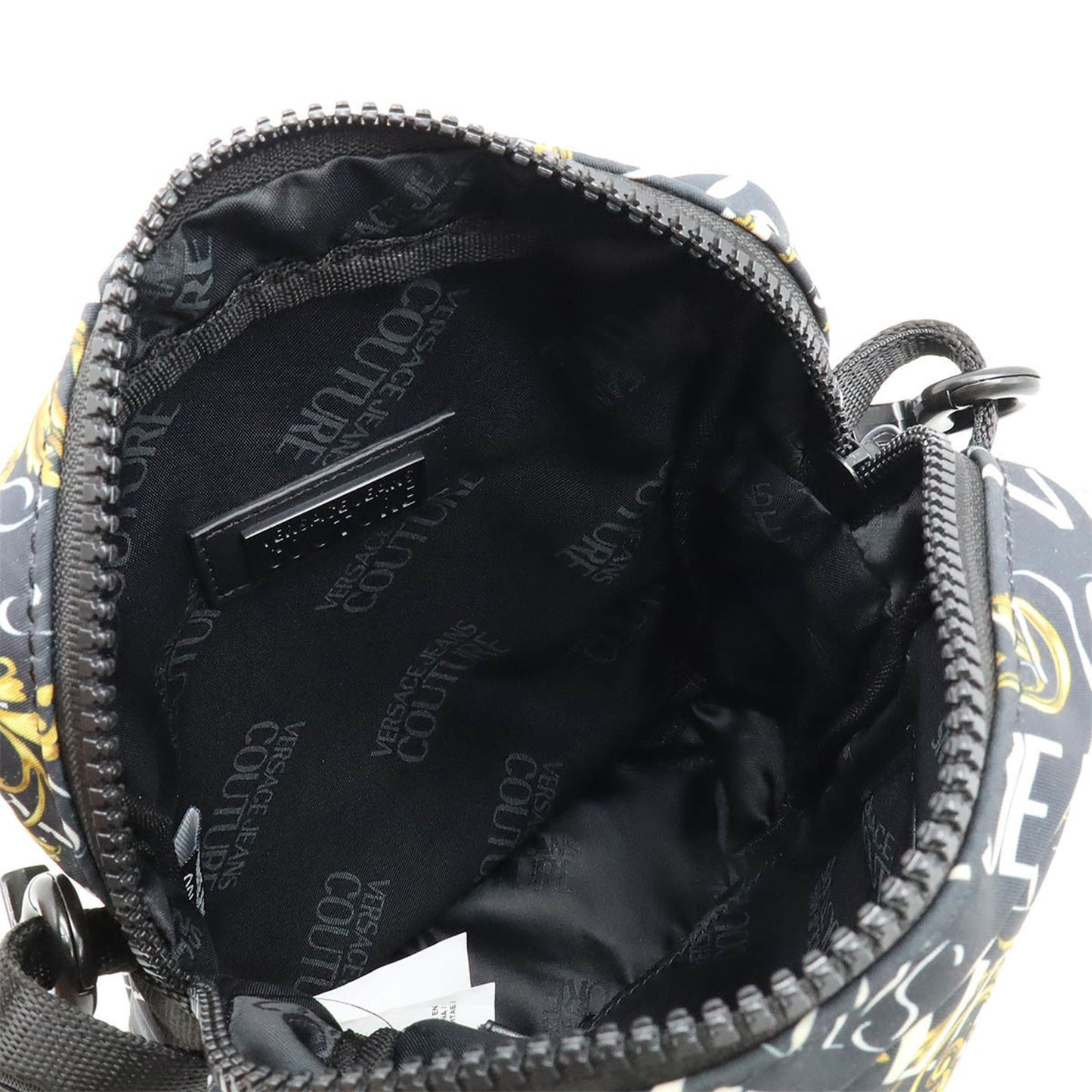 Versace Nylon Black Shoulder Bags