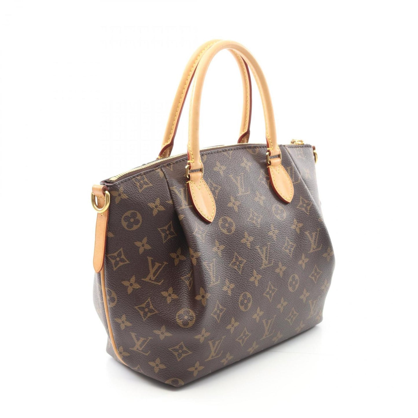 Louis Vuitton Coated Canvas Brown Handbags