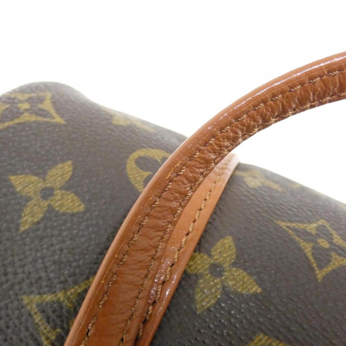 Louis Vuitton Coated Canvas Brown Handbags