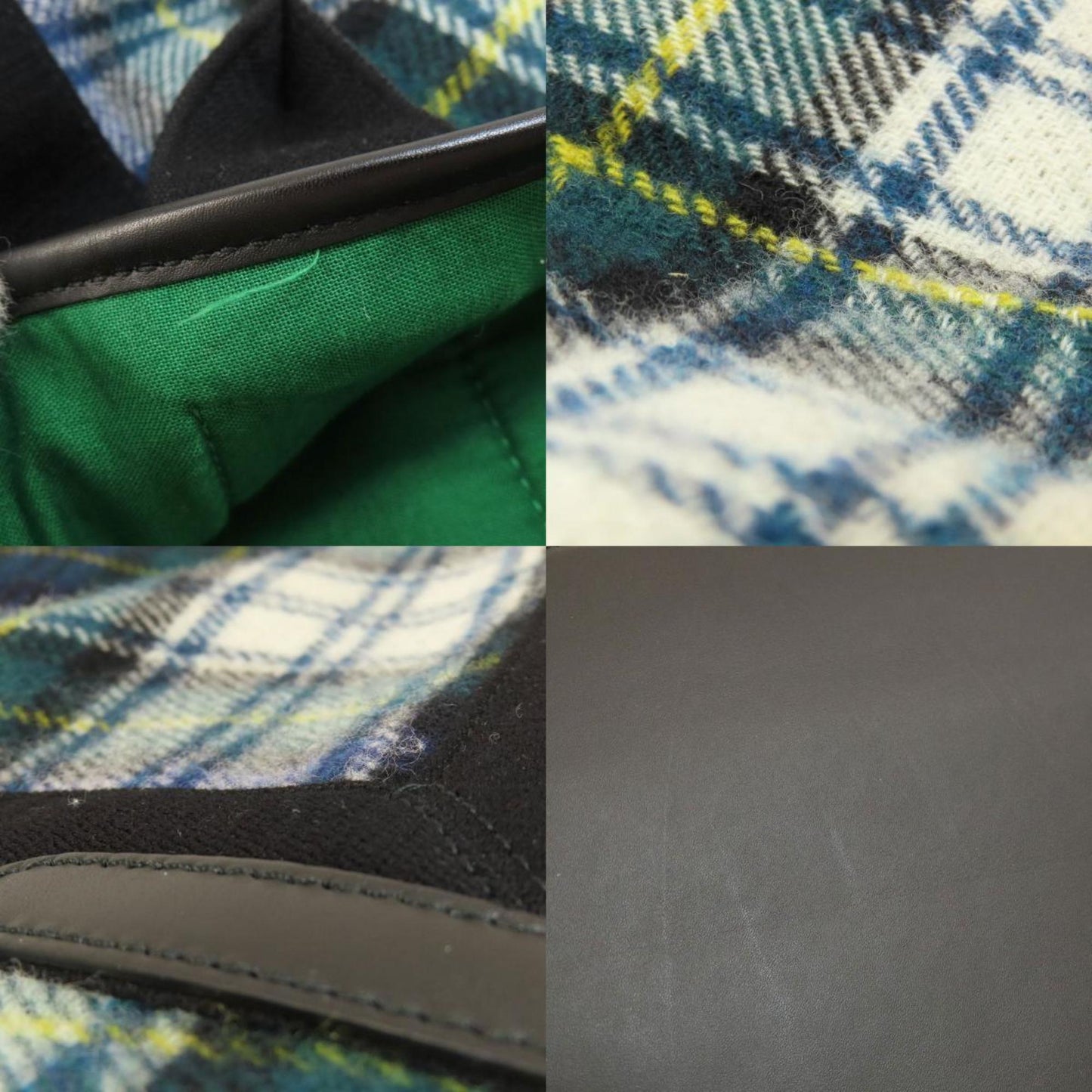 Balenciaga Wool Green Handbags