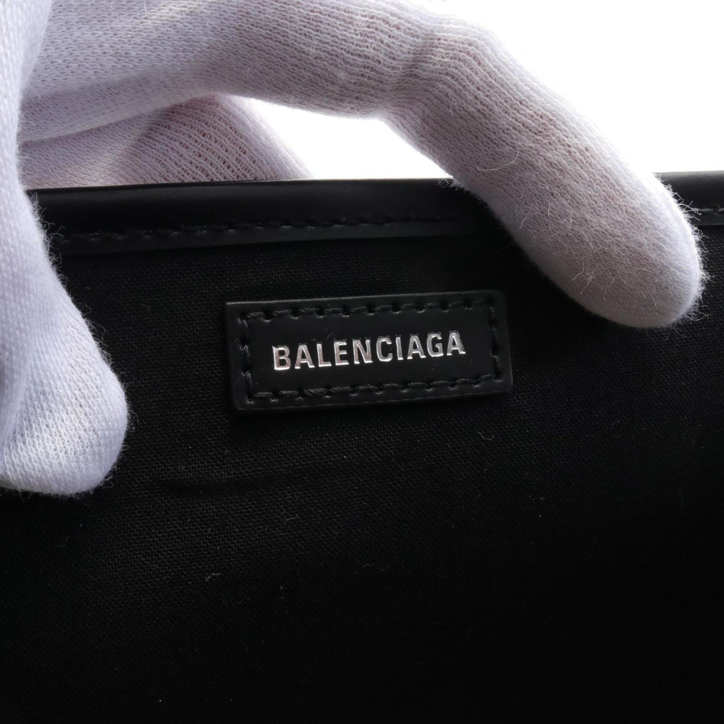 Balenciaga Canvas Black Tote Bags