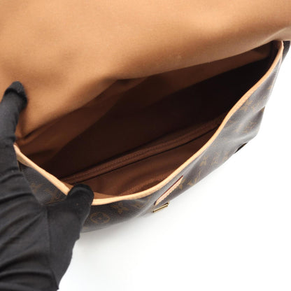Louis Vuitton Coated Canvas Brown Shoulder Bags