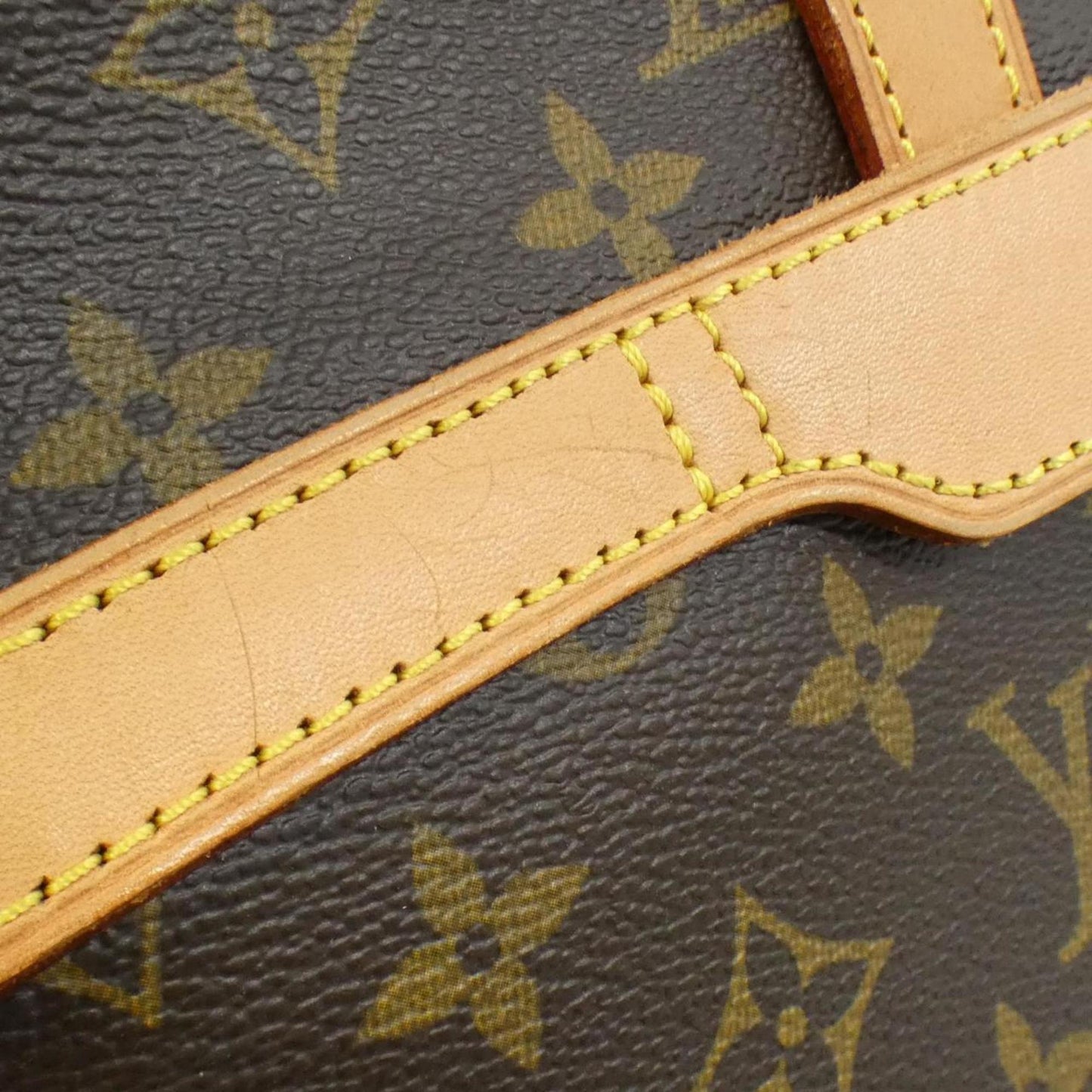 Louis Vuitton Coated Canvas Brown Handbags