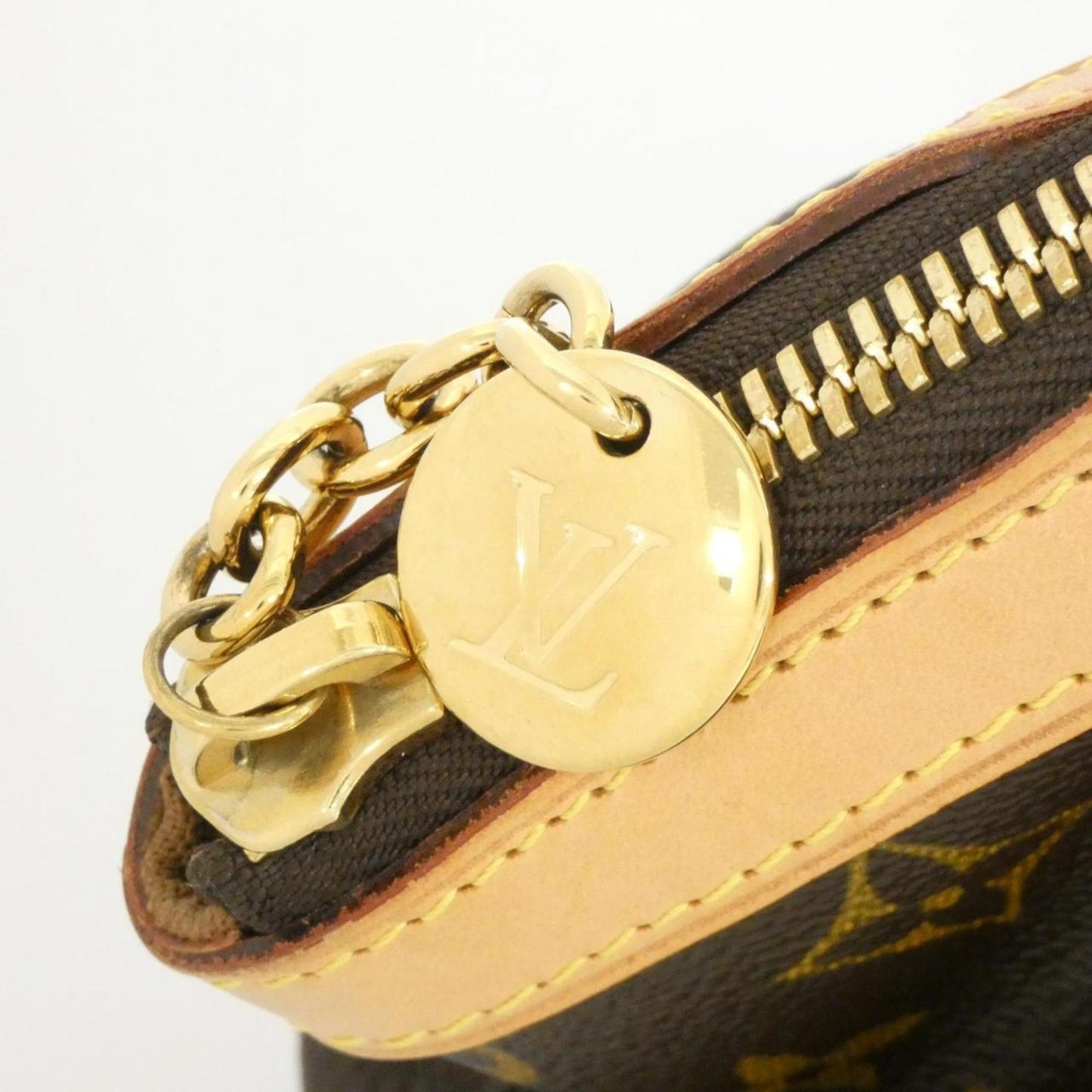 Louis Vuitton Coated Canvas Brown Handbags