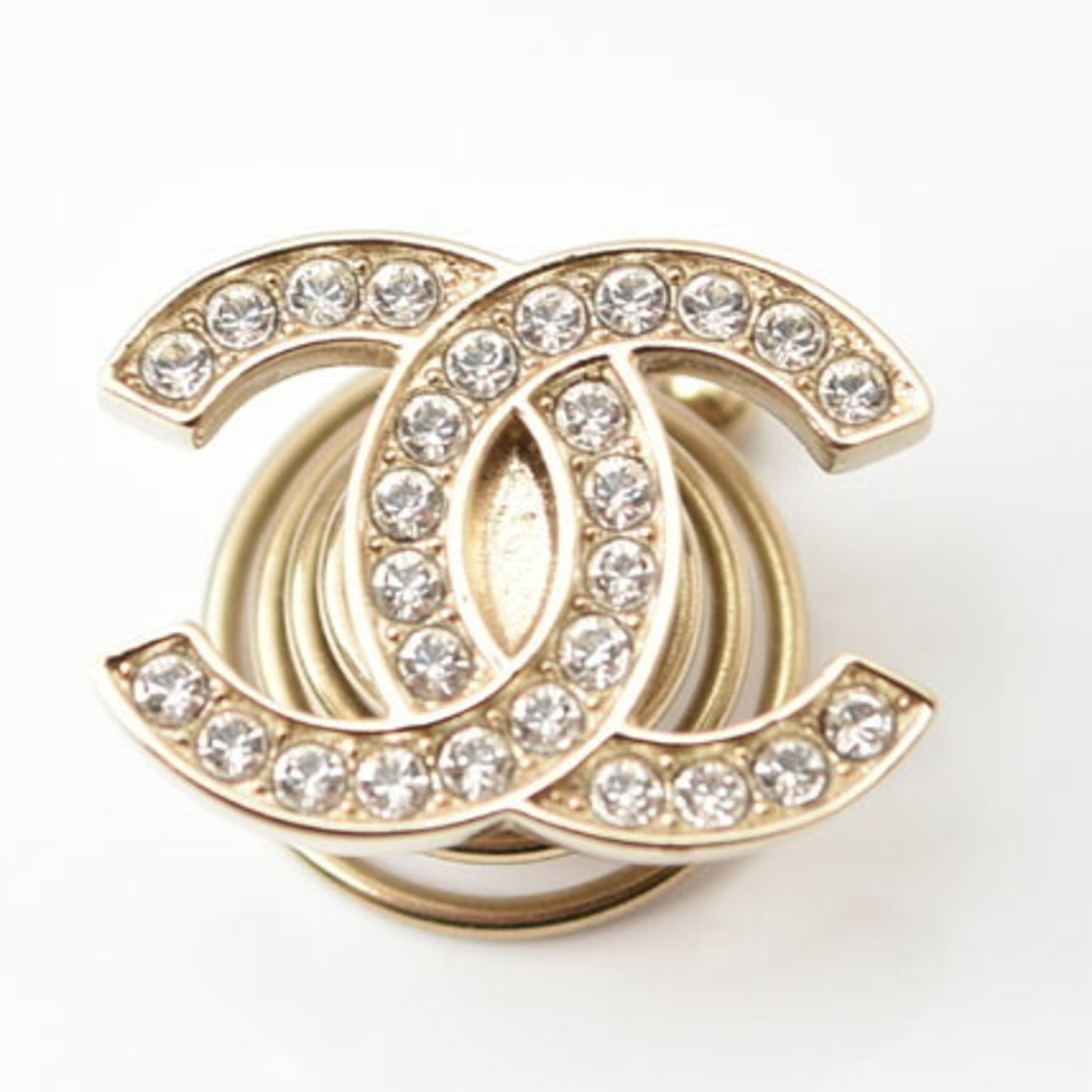 Chanel Gold Gold Brooches