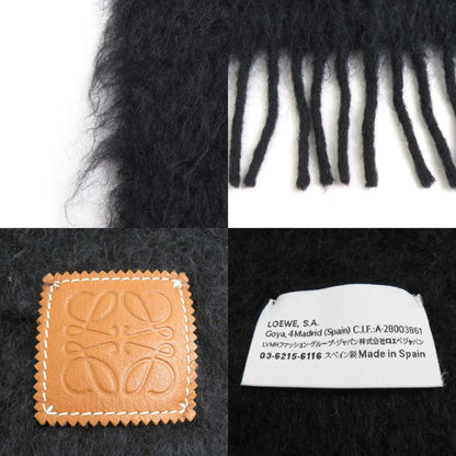 Loewe Wool Black Scarves