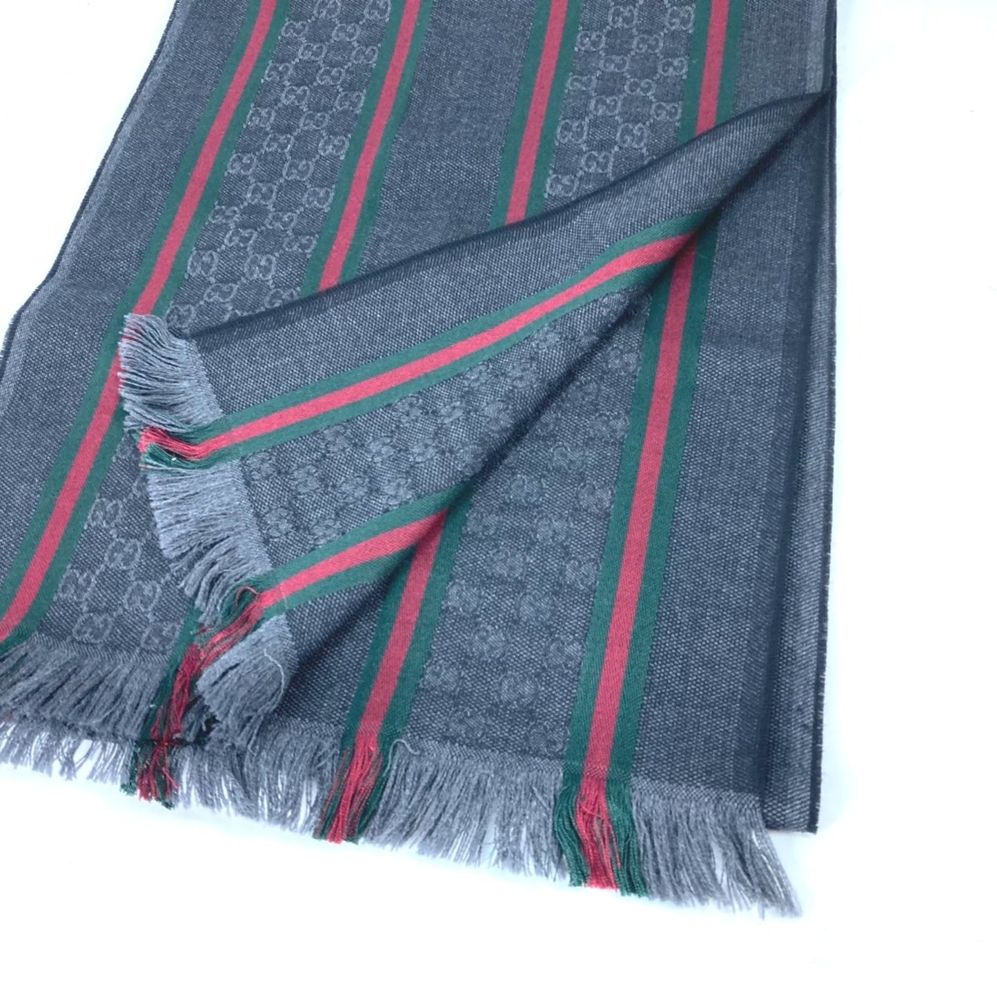 Gucci Wool Gray Scarves