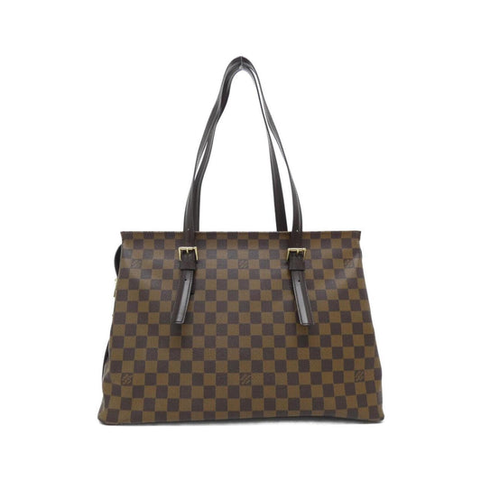 Louis Vuitton Coated Canvas Brown Shoulder Bags