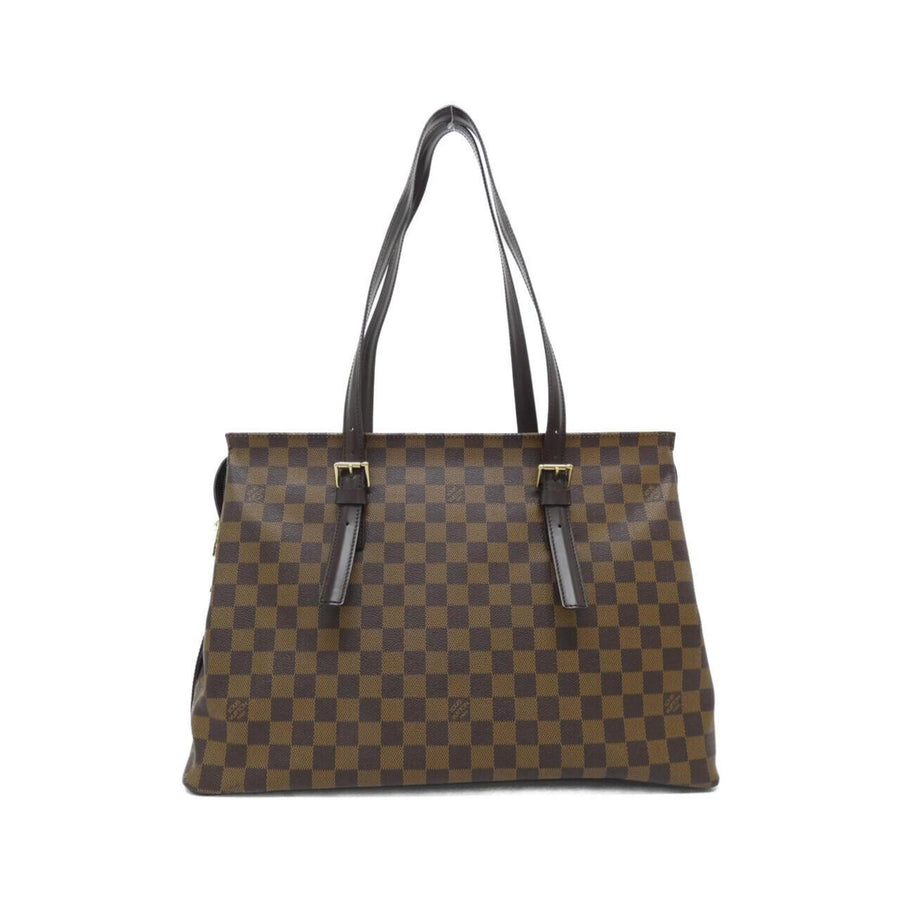 Louis Vuitton Coated Canvas Brown Shoulder Bags