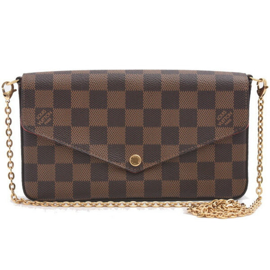 Louis Vuitton Monogram Canvas Brown Shoulder Bags