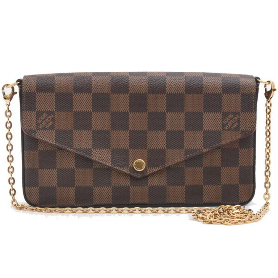 Louis Vuitton Monogram Canvas Brown Shoulder Bags
