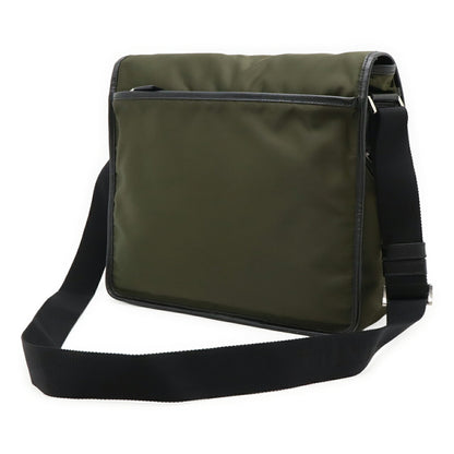 Prada Nylon Green Shoulder Bags