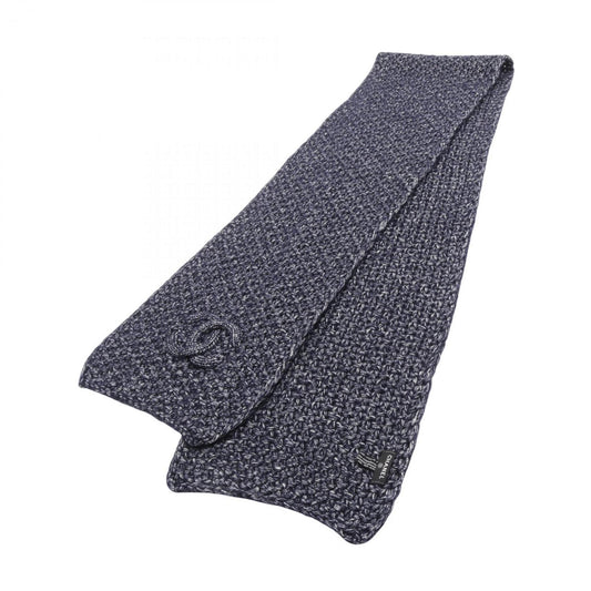 Chanel Cashmere Blue Scarves