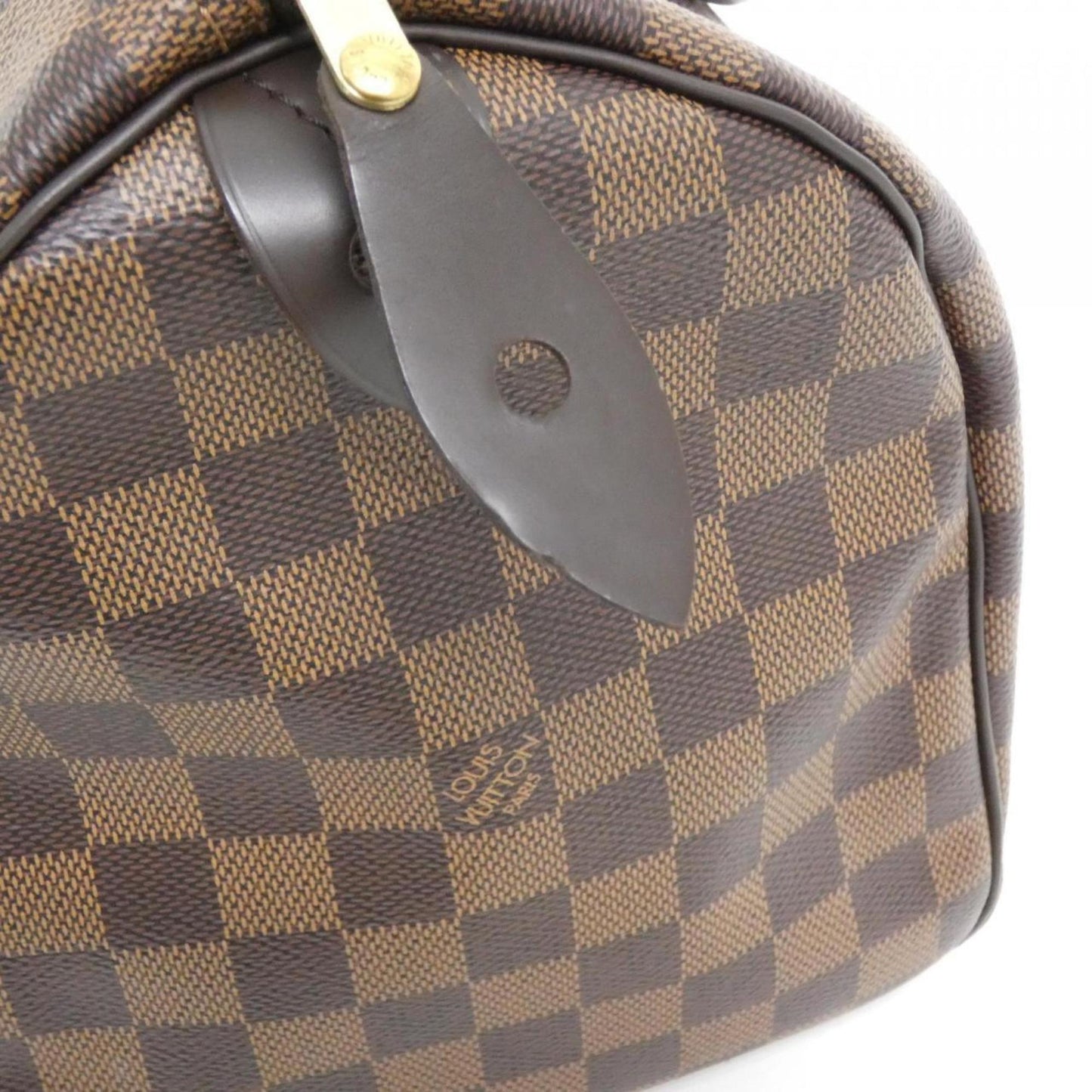 Louis Vuitton Coated Canvas Brown Travel Bags
