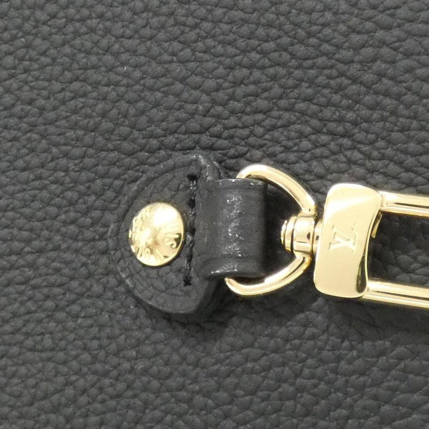 Louis Vuitton Coated Canvas Black Handbags