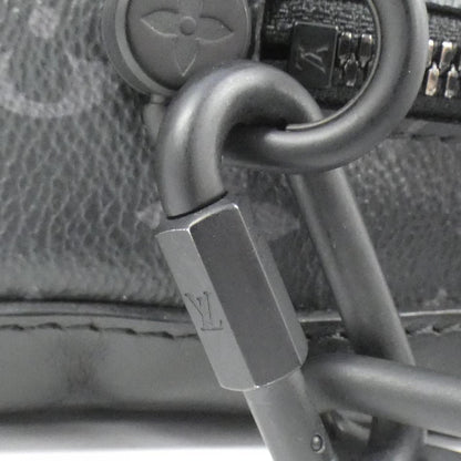 Louis Vuitton Coated Canvas Black Shoulder Bags