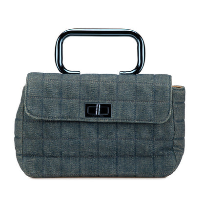 Chanel Denim Blue Handbags