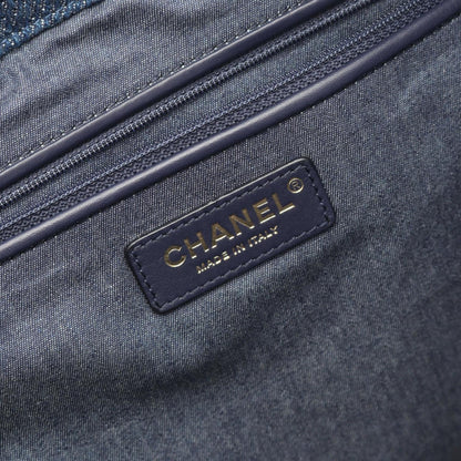 Chanel Denim Blue Tote Bags