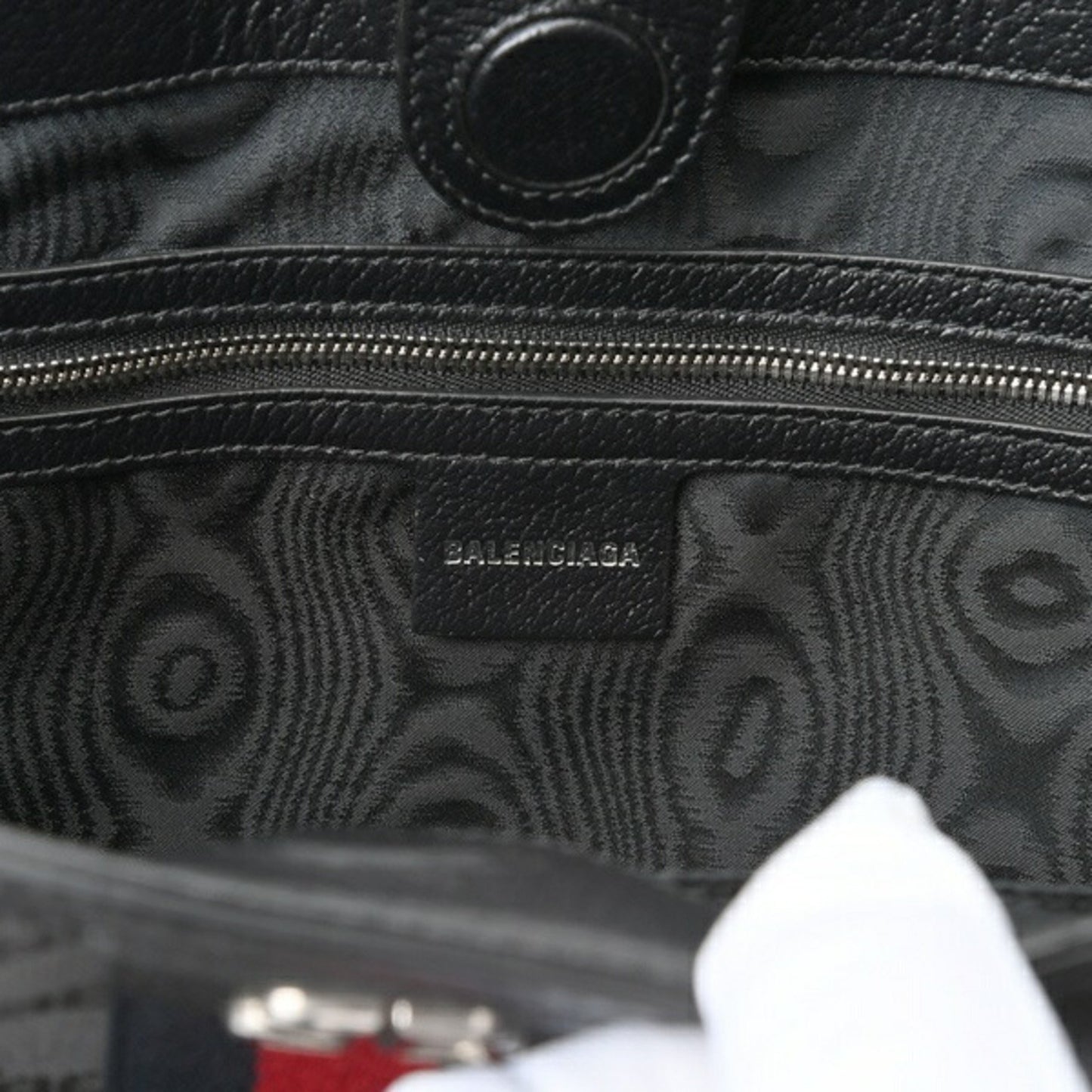 Balenciaga Canvas Black Tote Bags