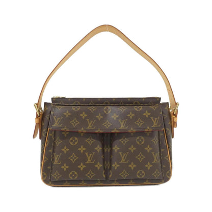 Louis Vuitton Coated Canvas Brown Shoulder Bags