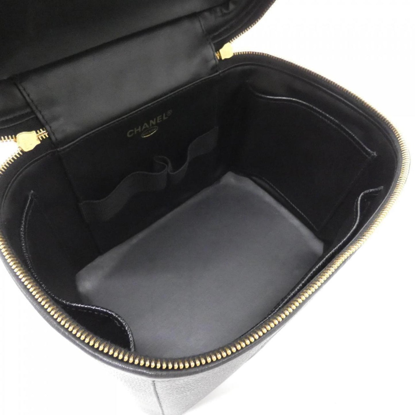 Chanel Calfskin Black Handbags