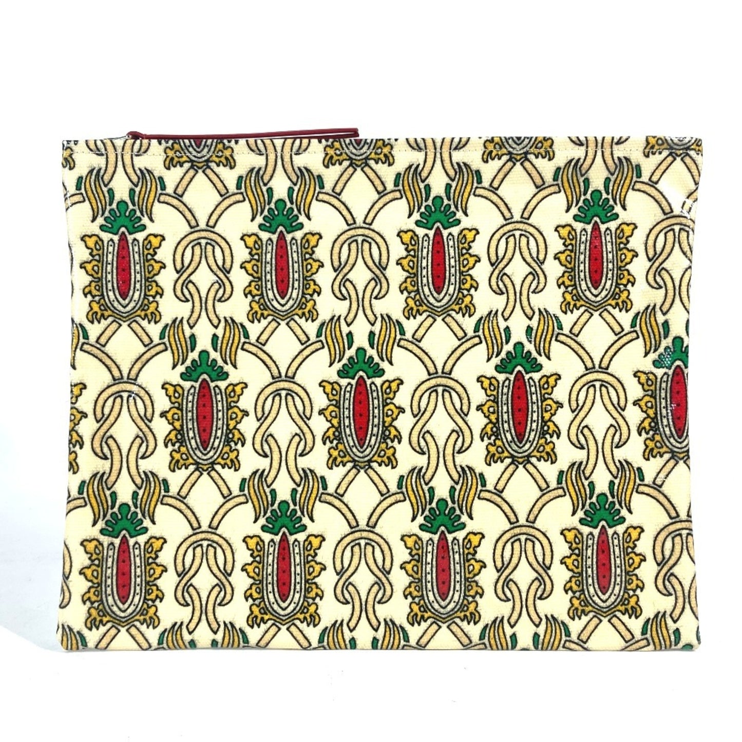 Gucci Coated Canvas Red Clutch Bags
