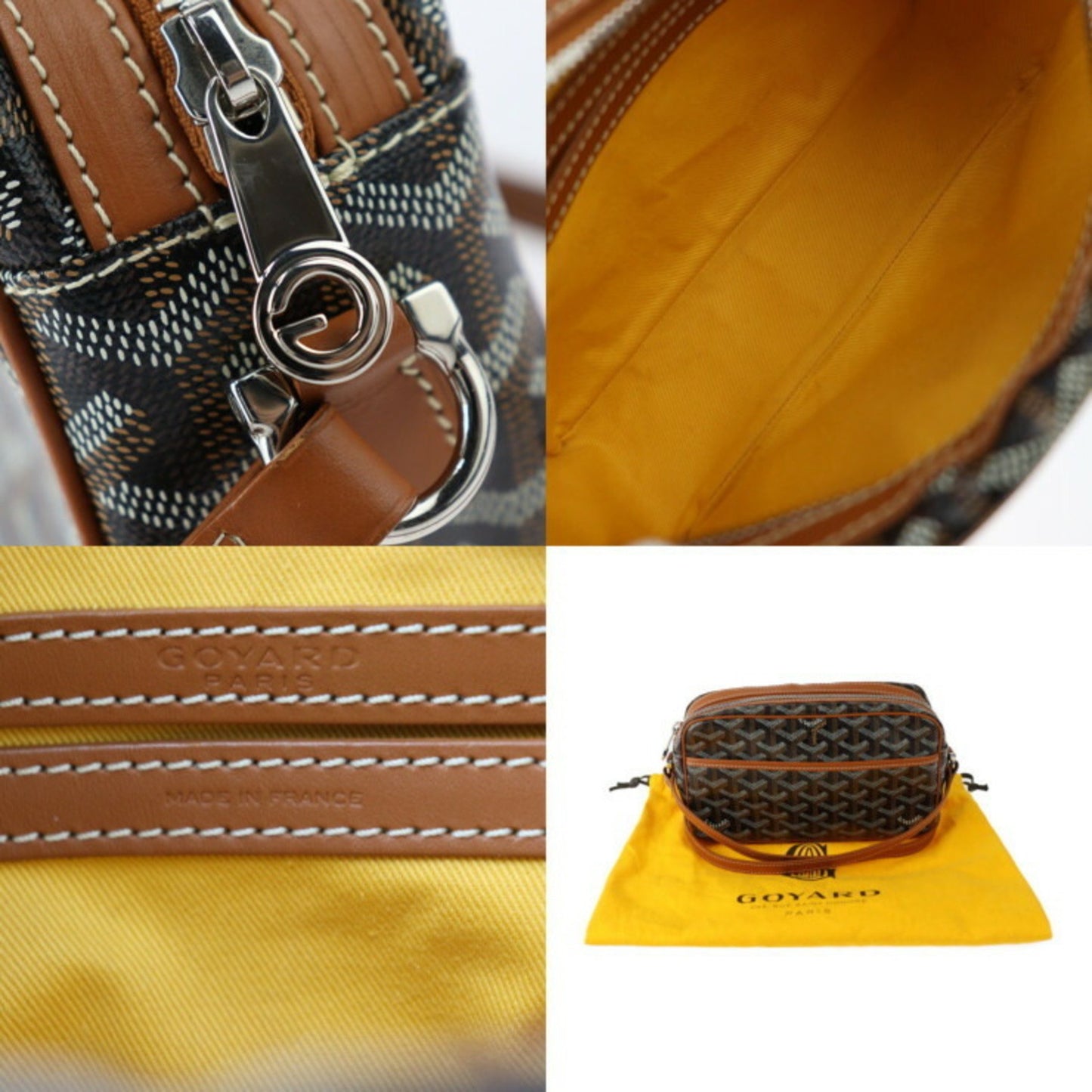 Goyard Pvc Black Shoulder Bags