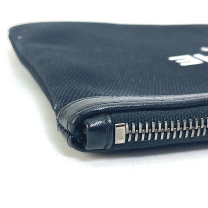 Saint Laurent Canvas Black Clutch Bags
