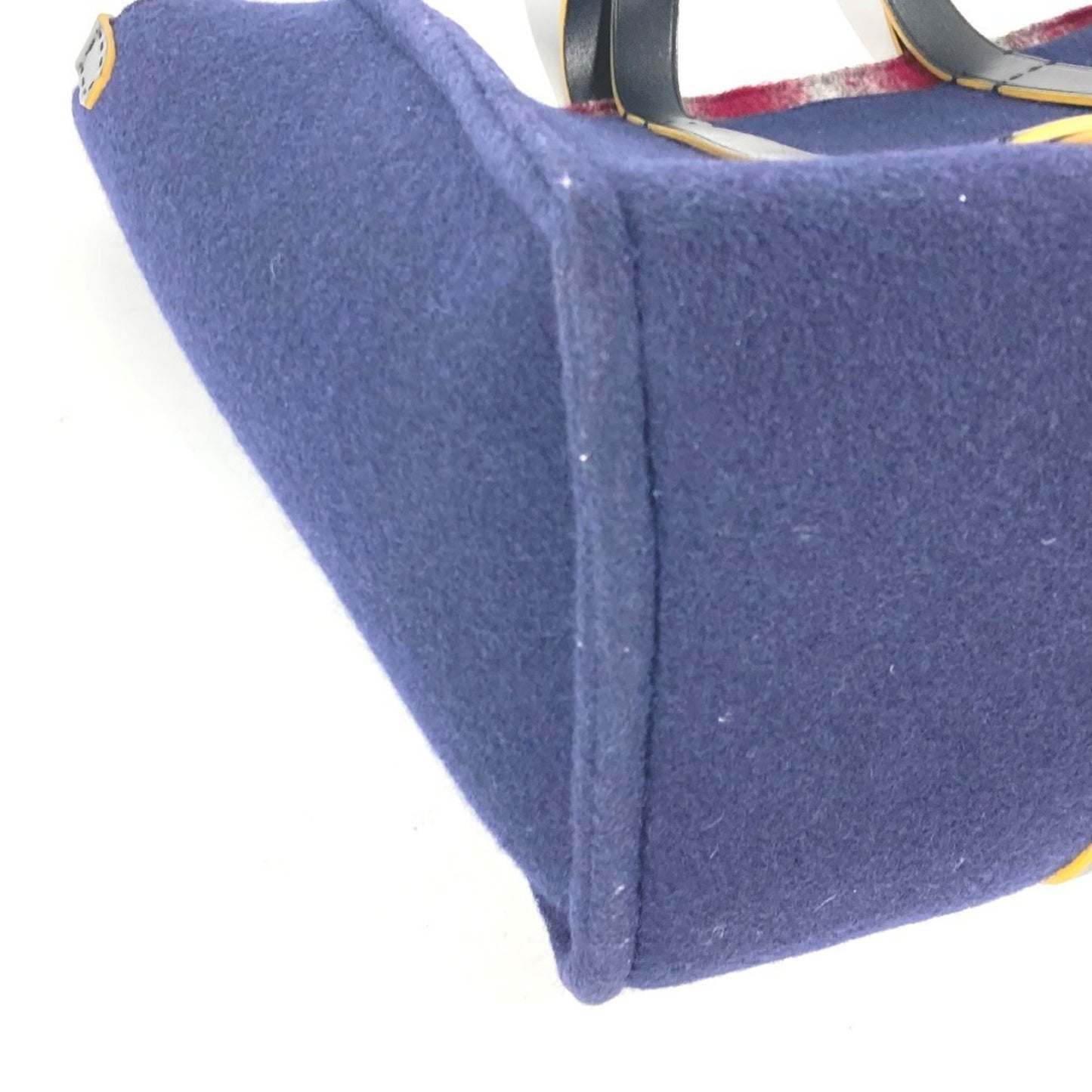 Fendi Wool Blue Shoulder Bags