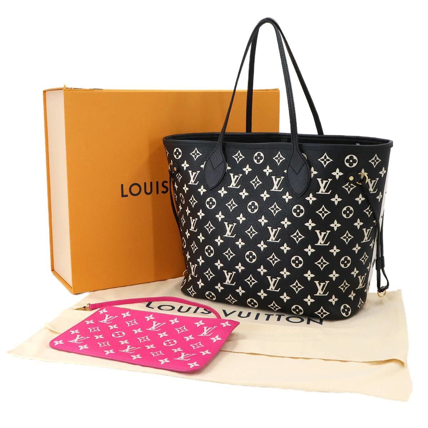 Louis Vuitton Empreinte Black Tote Bags