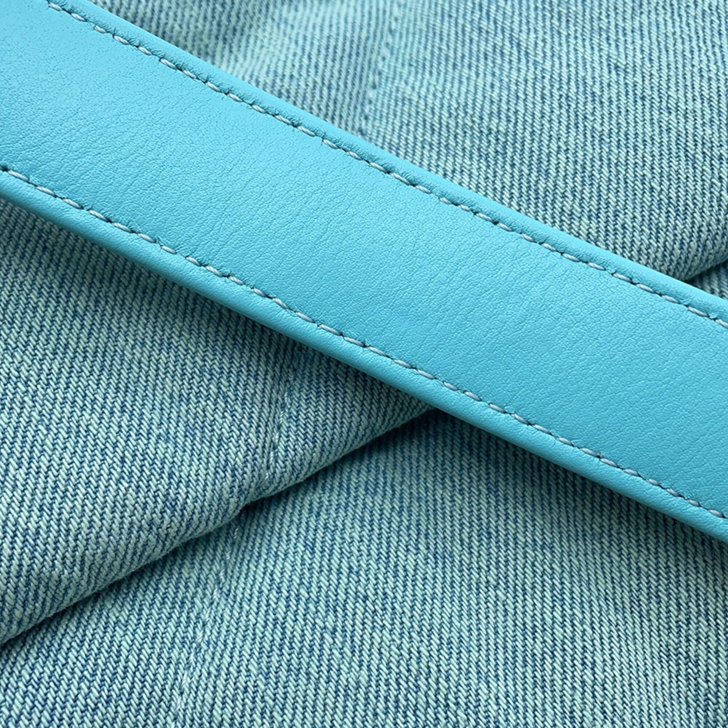 Chanel Denim Blue Shoulder Bags