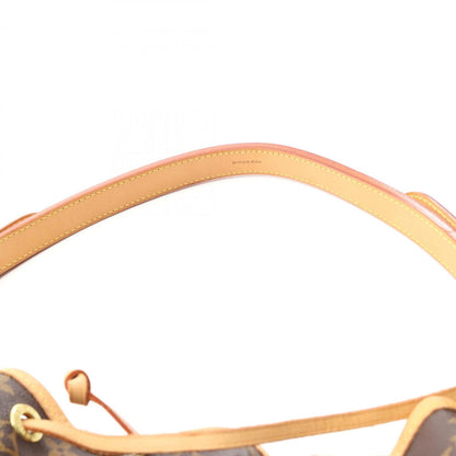 Louis Vuitton Coated Canvas Brown Shoulder Bags