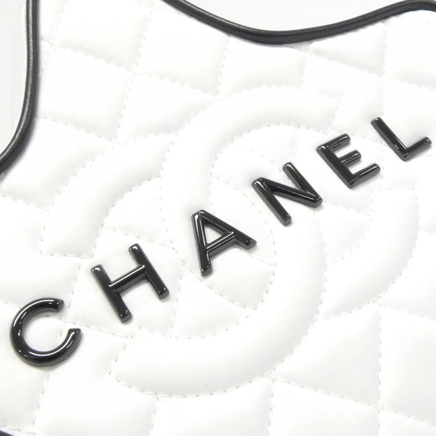 Chanel Satin Black Shoulder Bags