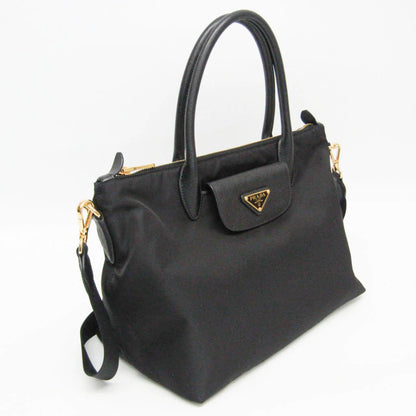 Prada Nylon Black Handbags