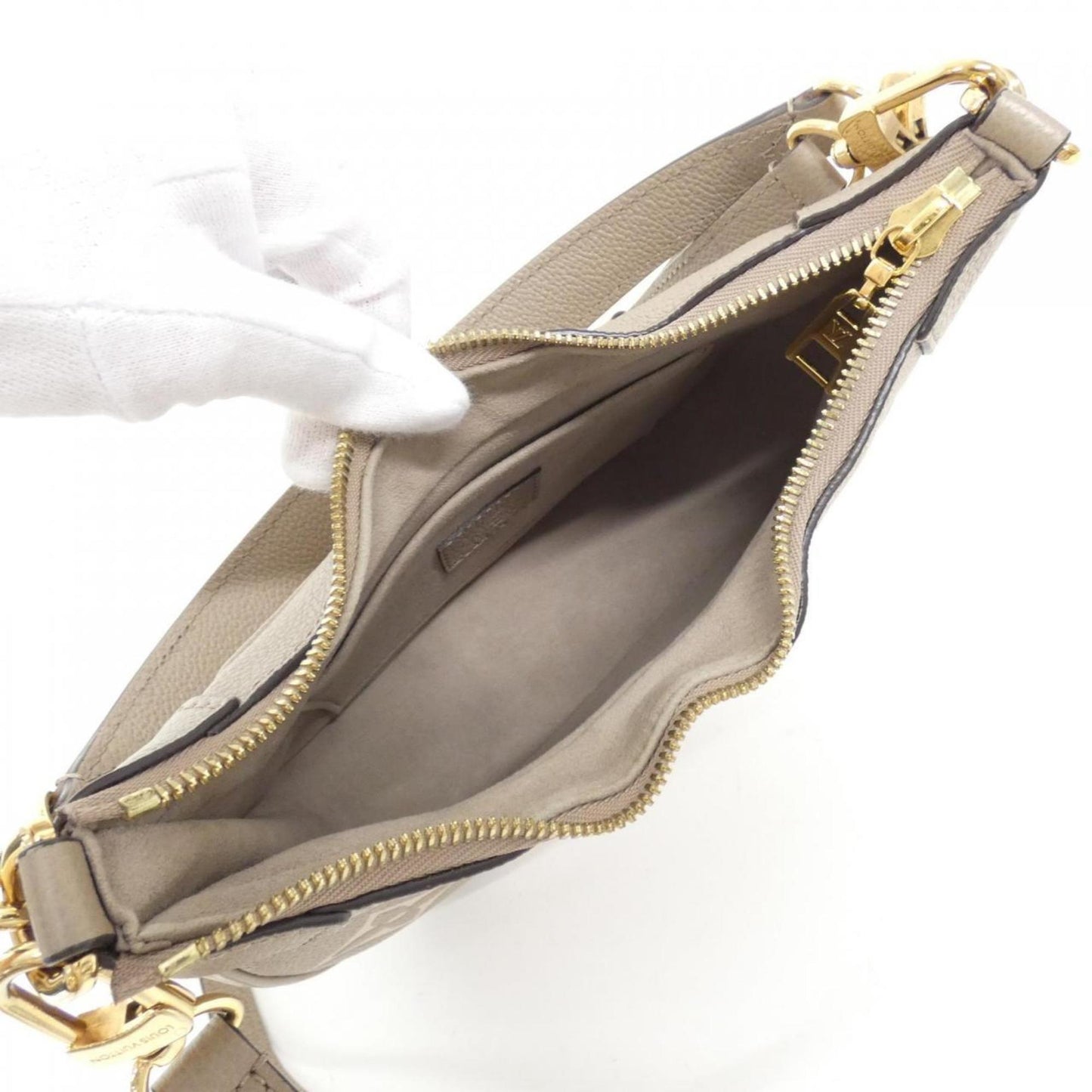 Louis Vuitton Empreinte Gray Shoulder Bags
