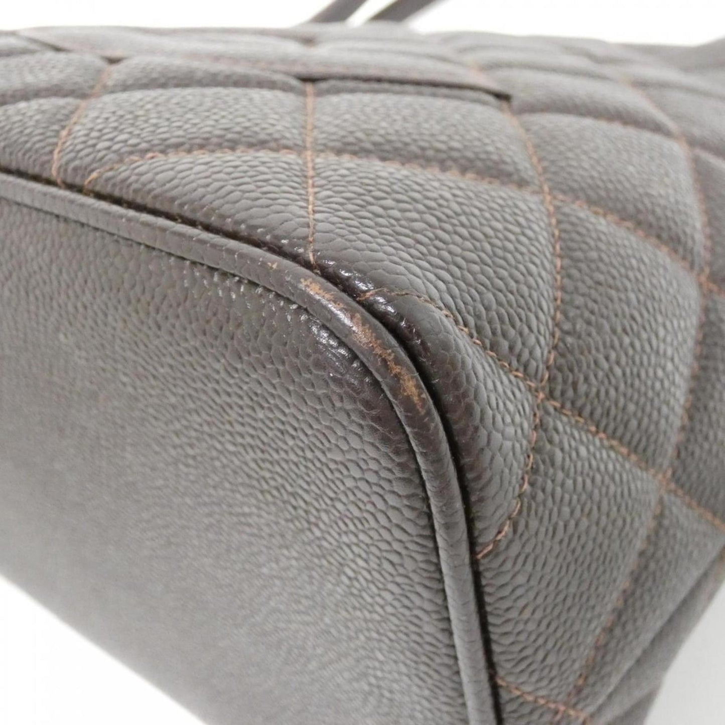 Chanel Calfskin Brown Handbags