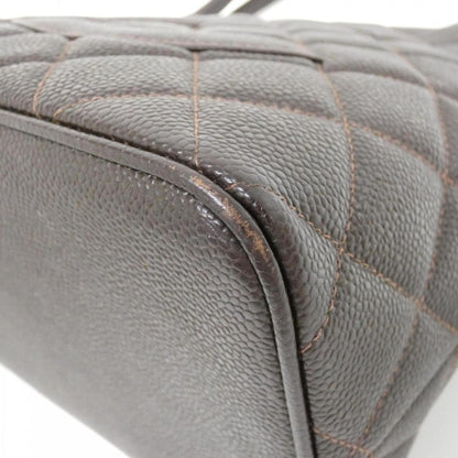 Chanel Calfskin Brown Handbags
